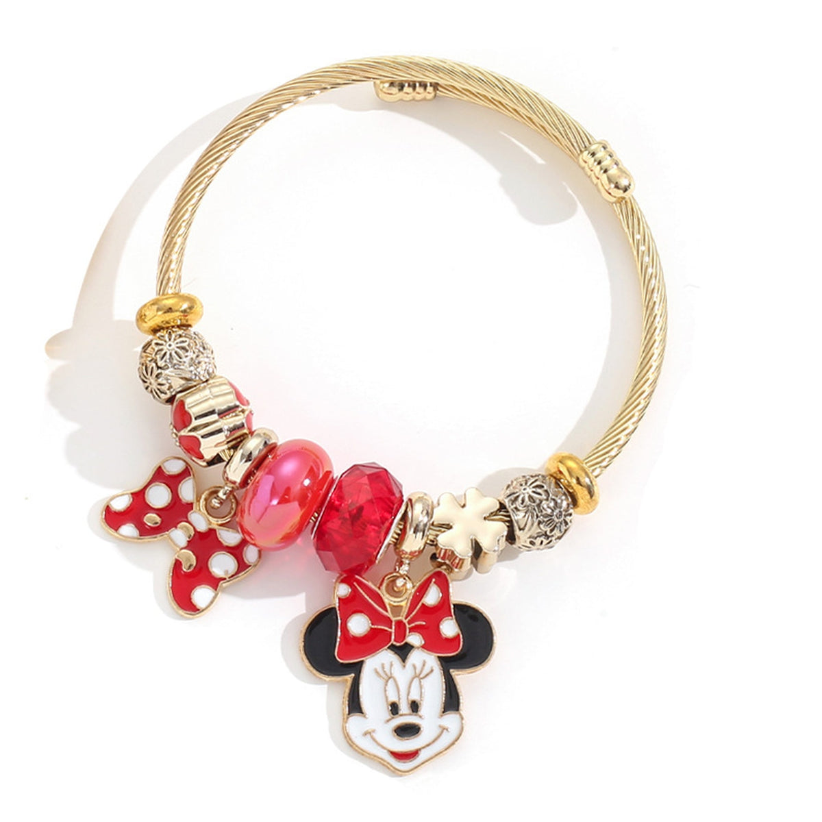 Pulsera del Amor Mickey & Minnie 🎀❤️✨