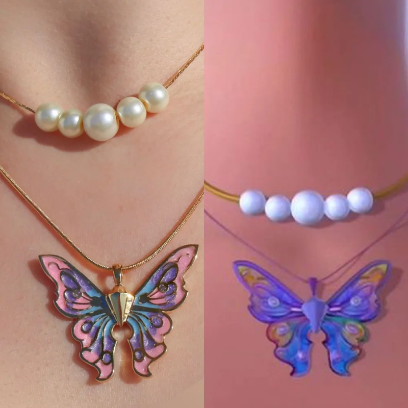 Collar Mariposa Barbie Fairytopia 🦋✨💖