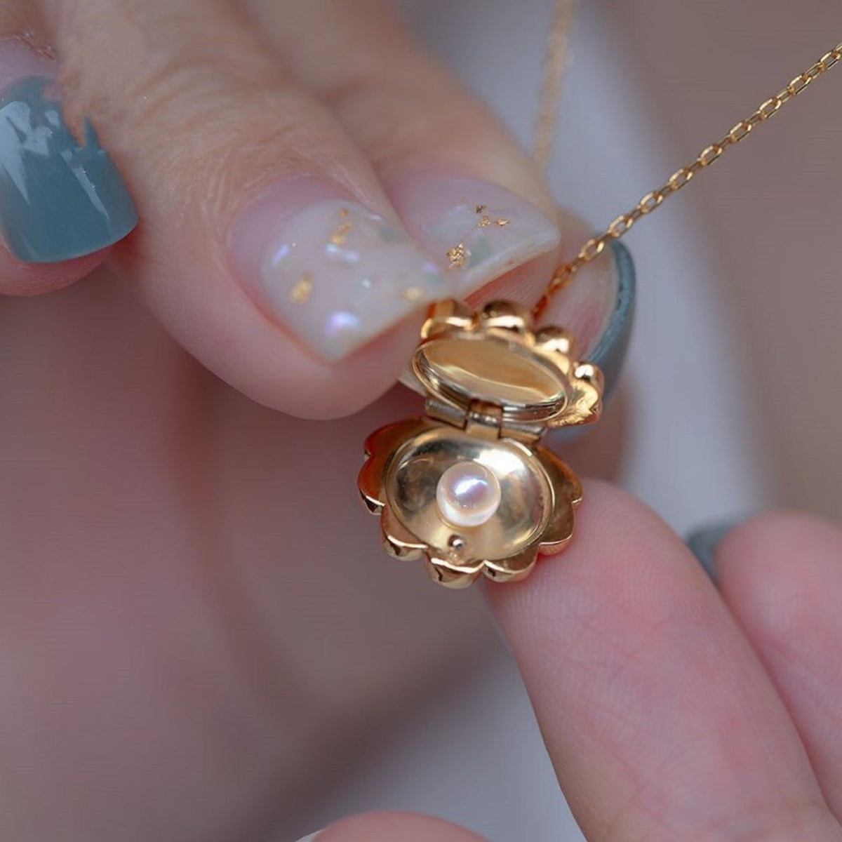 Ariel Enchanted Pearl Necklace 🧜🏻♀️✨