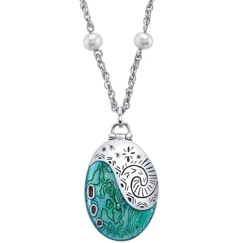Collar «Espíritu del Océano» de Moana - Edición Relicario Te Fiti 🌊🐚✨