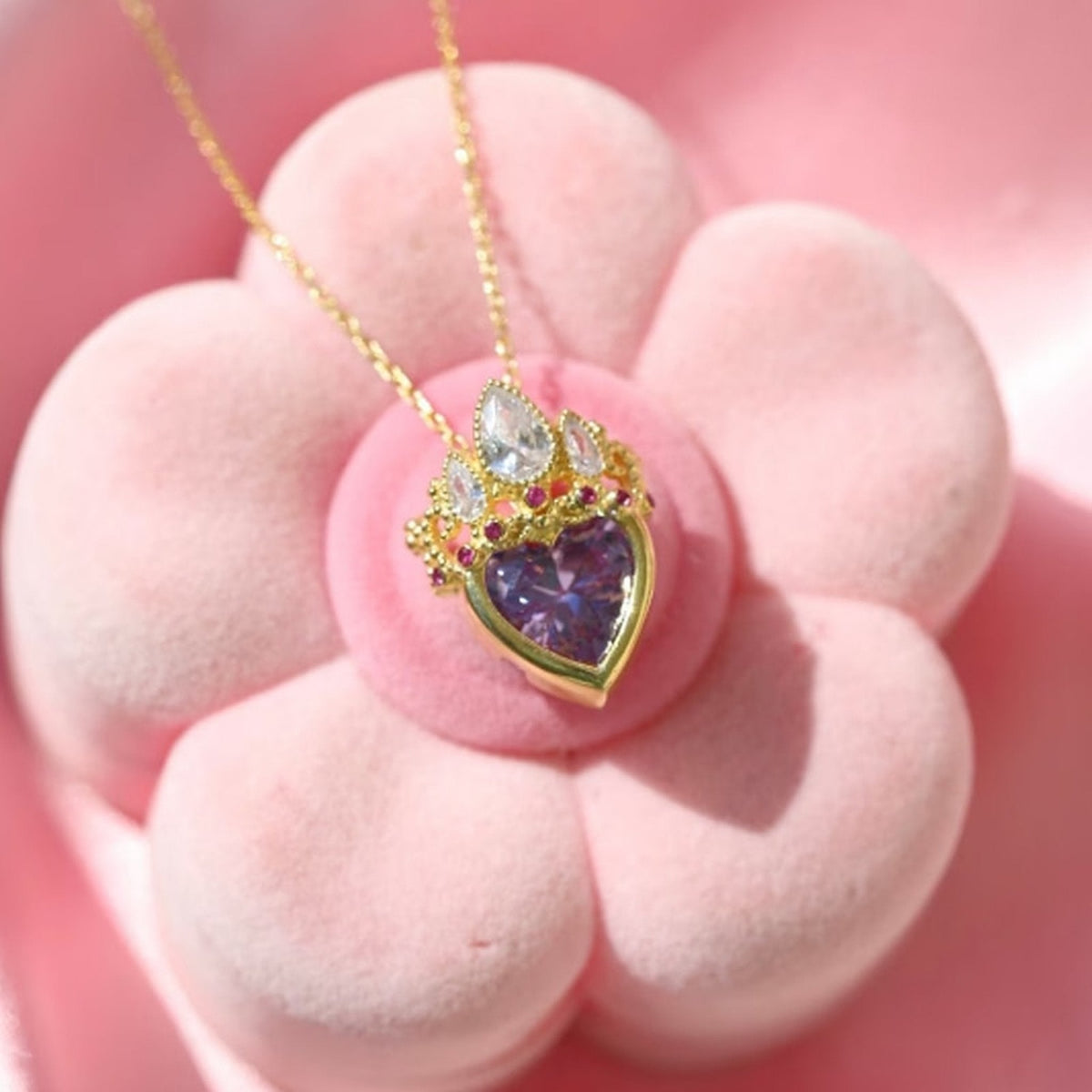 Rapunzel Crown Necklace & Ring Set 👑✨💛