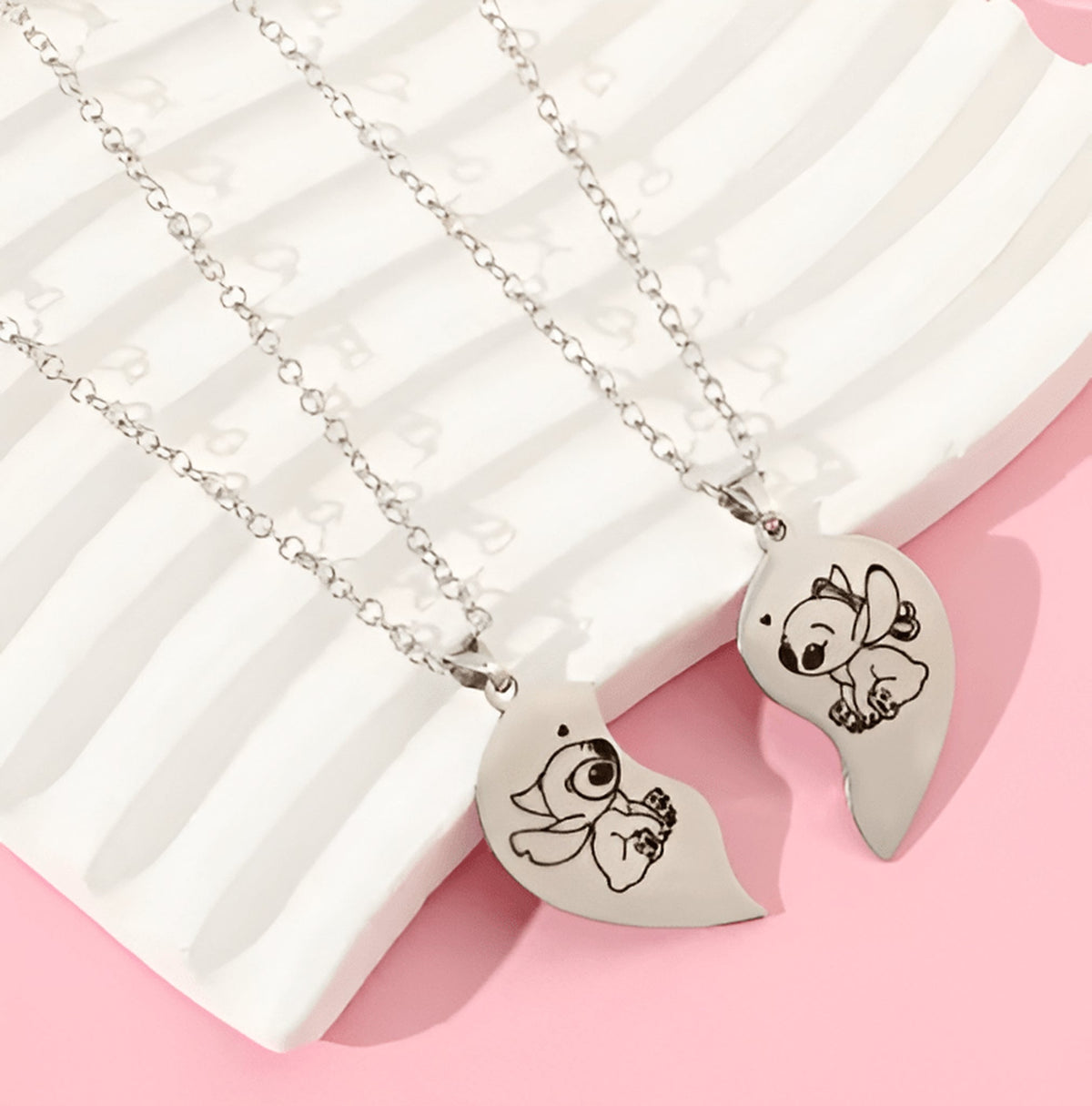 Collar Ohana Lilo & Stitch - Edición Amor Encantado 💖🌺✨