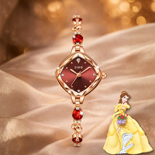Belle Enchanted Rose Watch