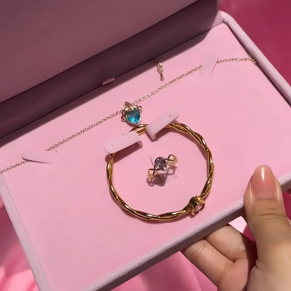 Conjunto de Joyas Corona Barbie Lago de los Cisnes 🦢✨💫