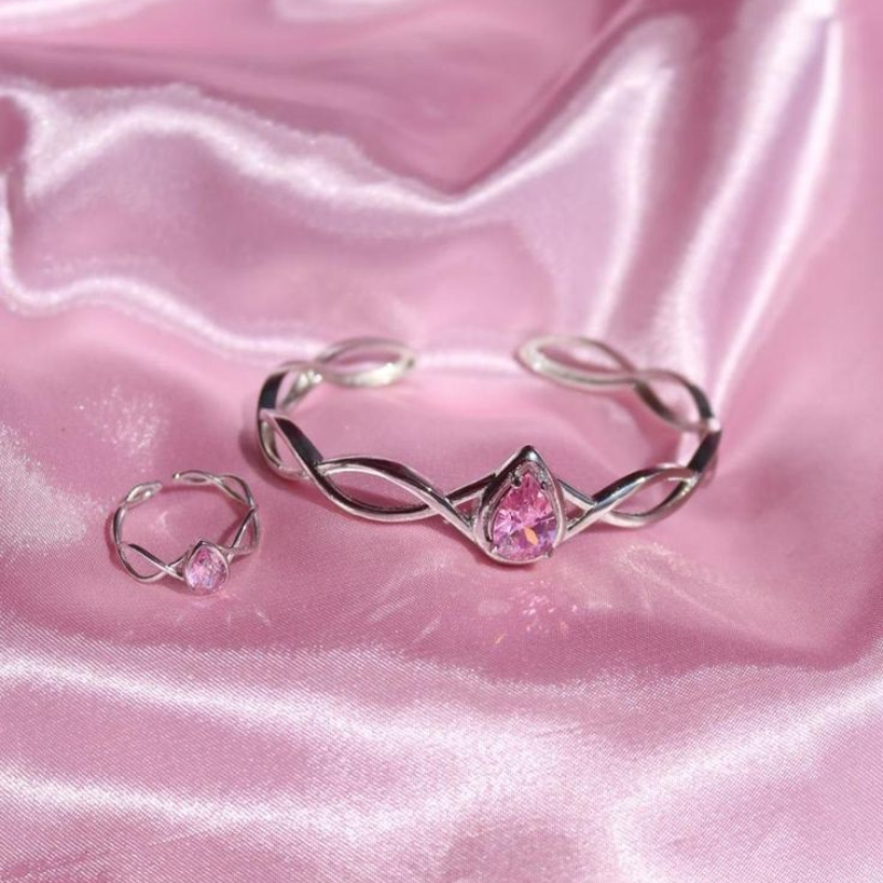 Conjunto de Joyas Corona Barbie Lago de los Cisnes 🦢✨💫