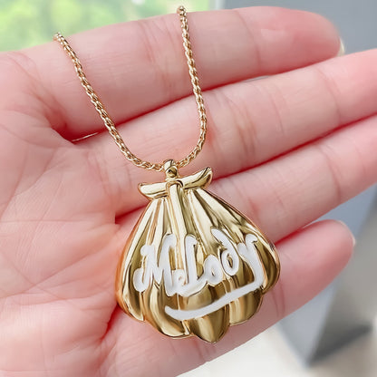 Collar Relicario del Océano de Melody 🌊🐚✨