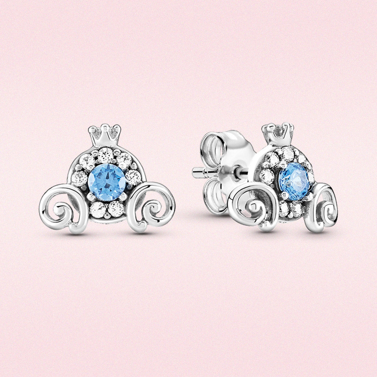 Cinderella Carriage Earrings ✨👑