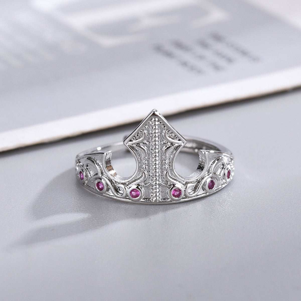 Aurora Royal Dream Crown Ring - Sleeping Beauty Edition 👑✨💖