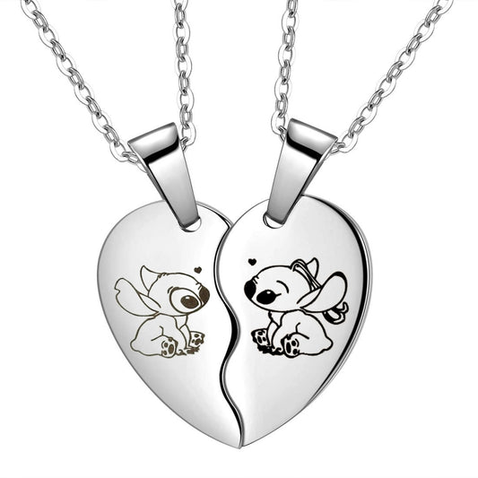 Collar Ohana Lilo & Stitch - Edición Amor Encantado 💖🌺✨