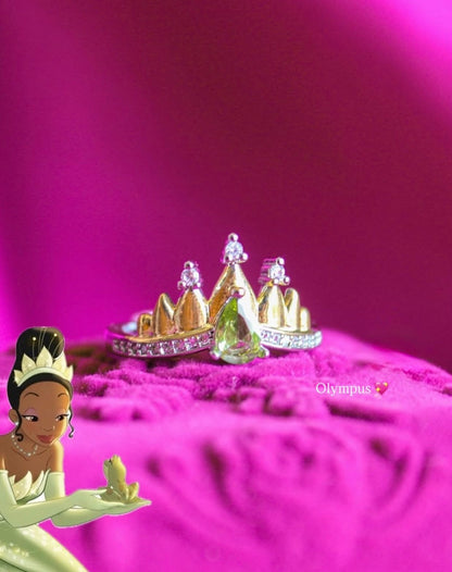 Tiana Crown Ring - The Princess & The Frog Edition 💚👑✨