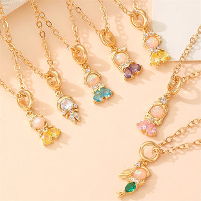 Disney Princess Necklace - Fairytale Magic Collection 👑✨