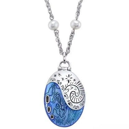 Collar «Espíritu del Océano» de Moana - Edición Relicario Te Fiti 🌊🐚✨