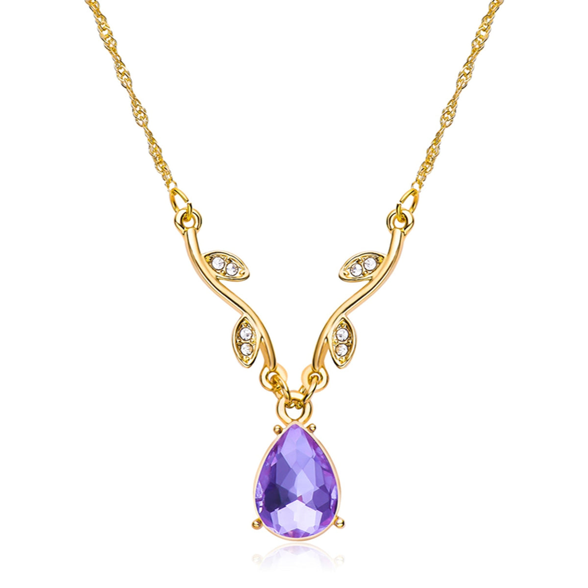 Barbie Island Princess Heart Necklace 💜🌺✨