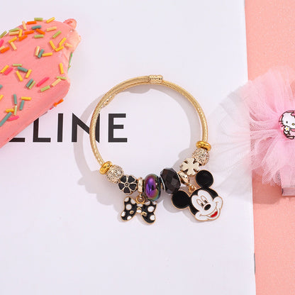 Pulsera del Amor Mickey & Minnie 🎀❤️✨